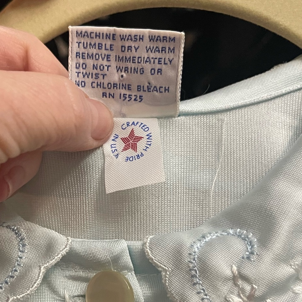 Carole Vintage Peignoir Nightgown Housedress 1960… - image 5